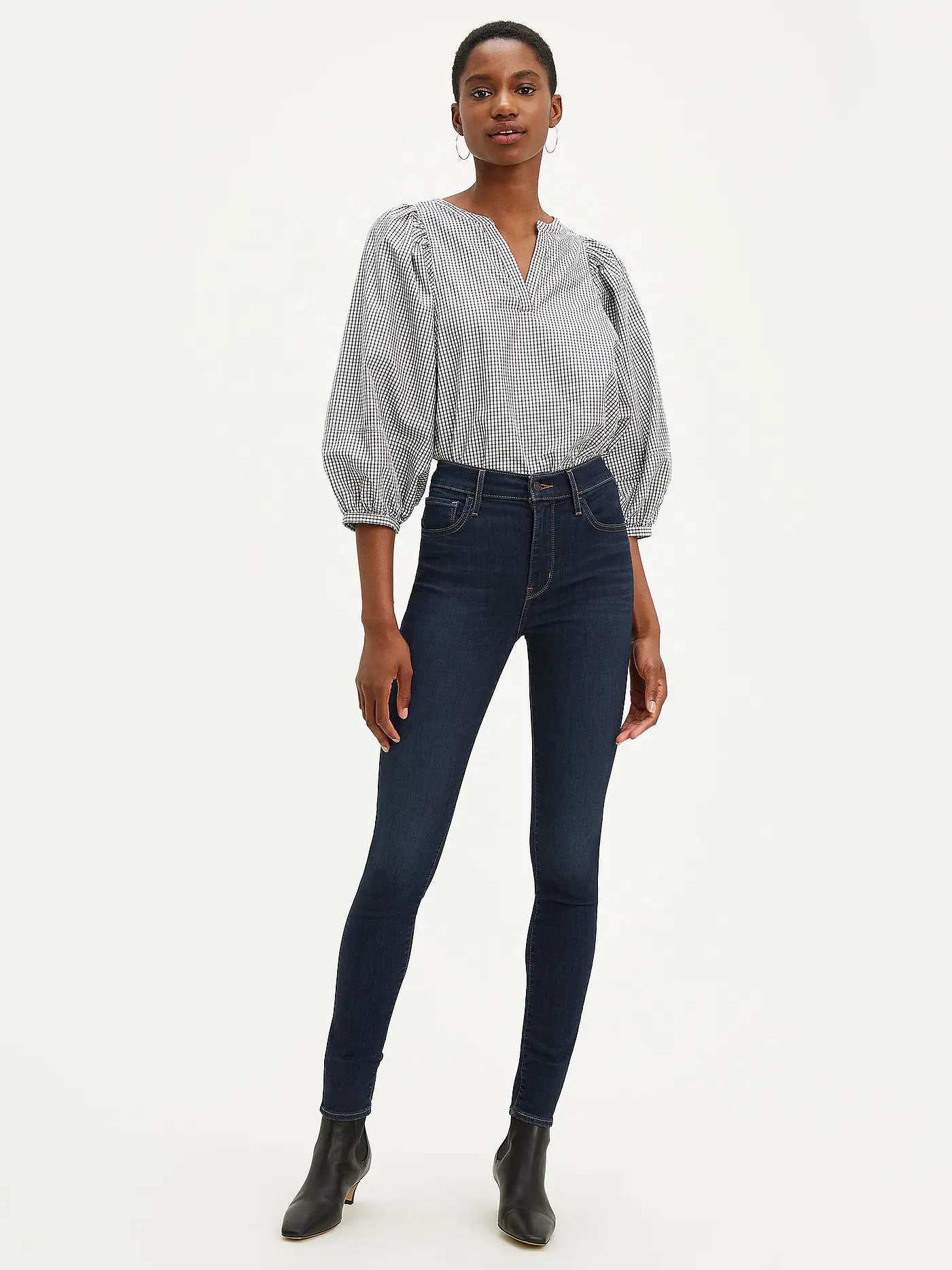 LEVI'S® | Jeans Super-Skinny-Fit Highwaist 720 | blau